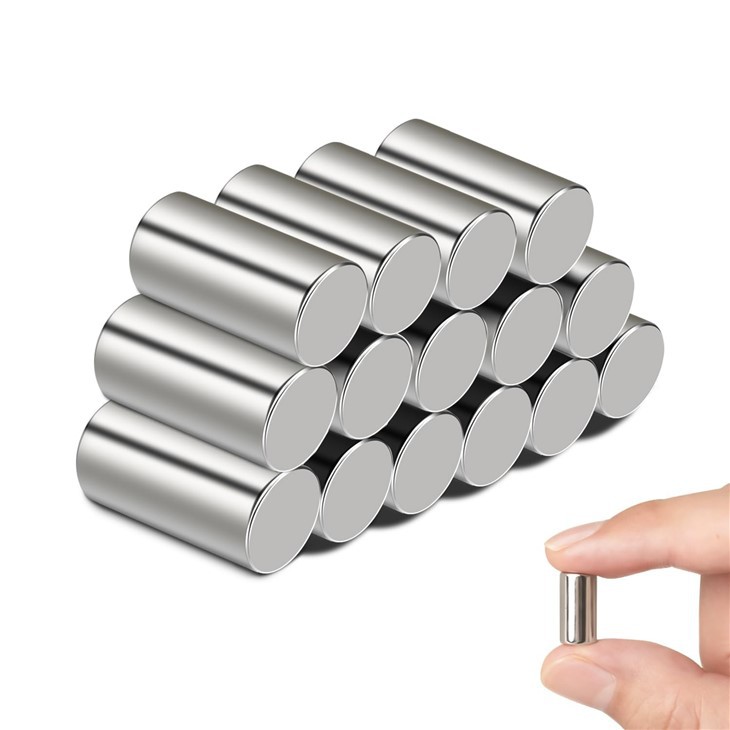 Strong Cylinder Magnets for DIY, Model Building, Science & Home Crafts